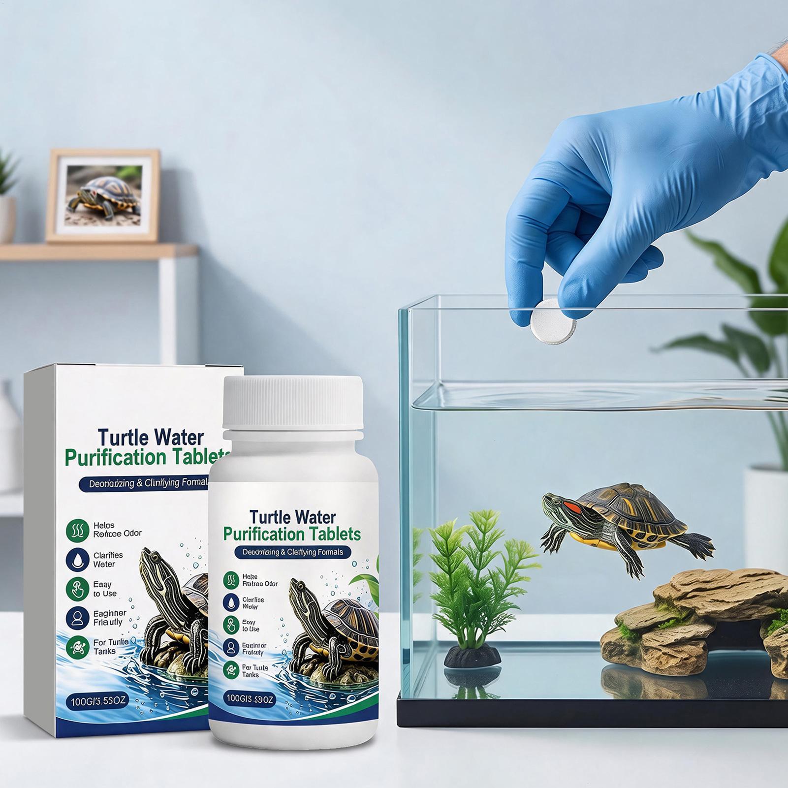 Marine Aquarium Bacteria - Comprimés de purification d'eau pour aquarium,