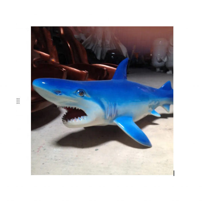 Aquarium Marine Park - Sculpture de requin sur mesure, design
