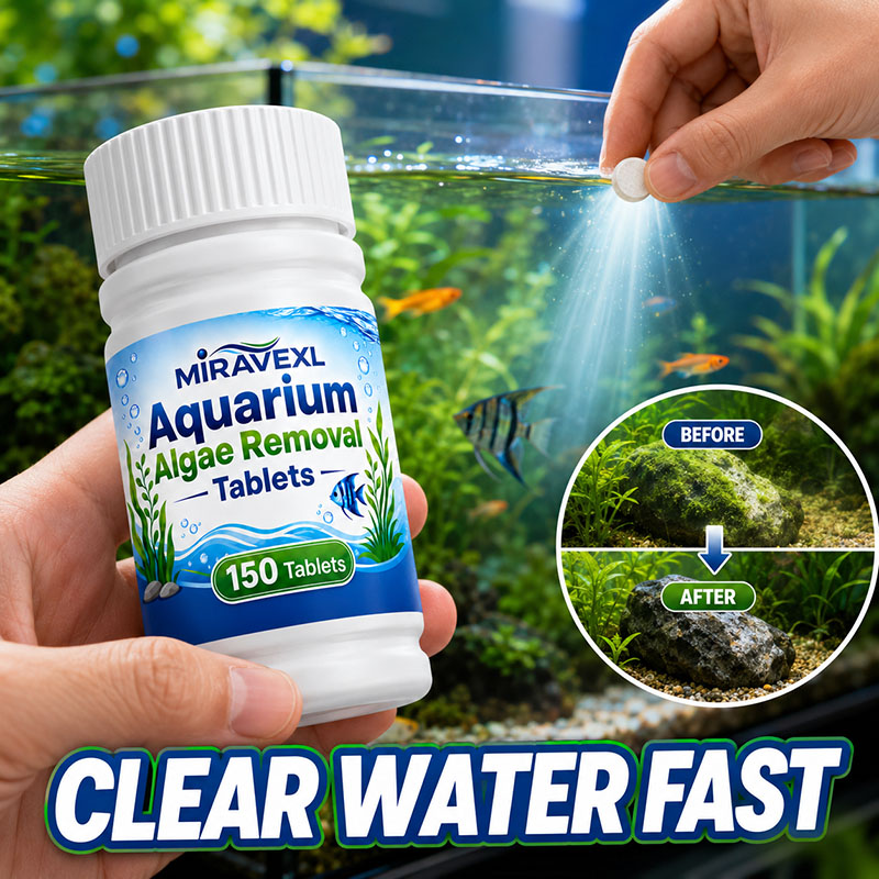 Marine Aquarium Bacteria - MIRAVEXL 150 Comprimés pour l'élimination des