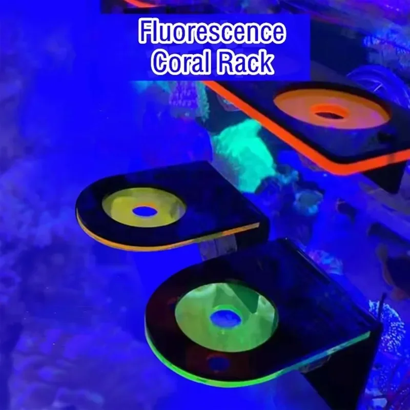 Marine Aquarium Reef - Supports de corail fluorescents en acrylique
