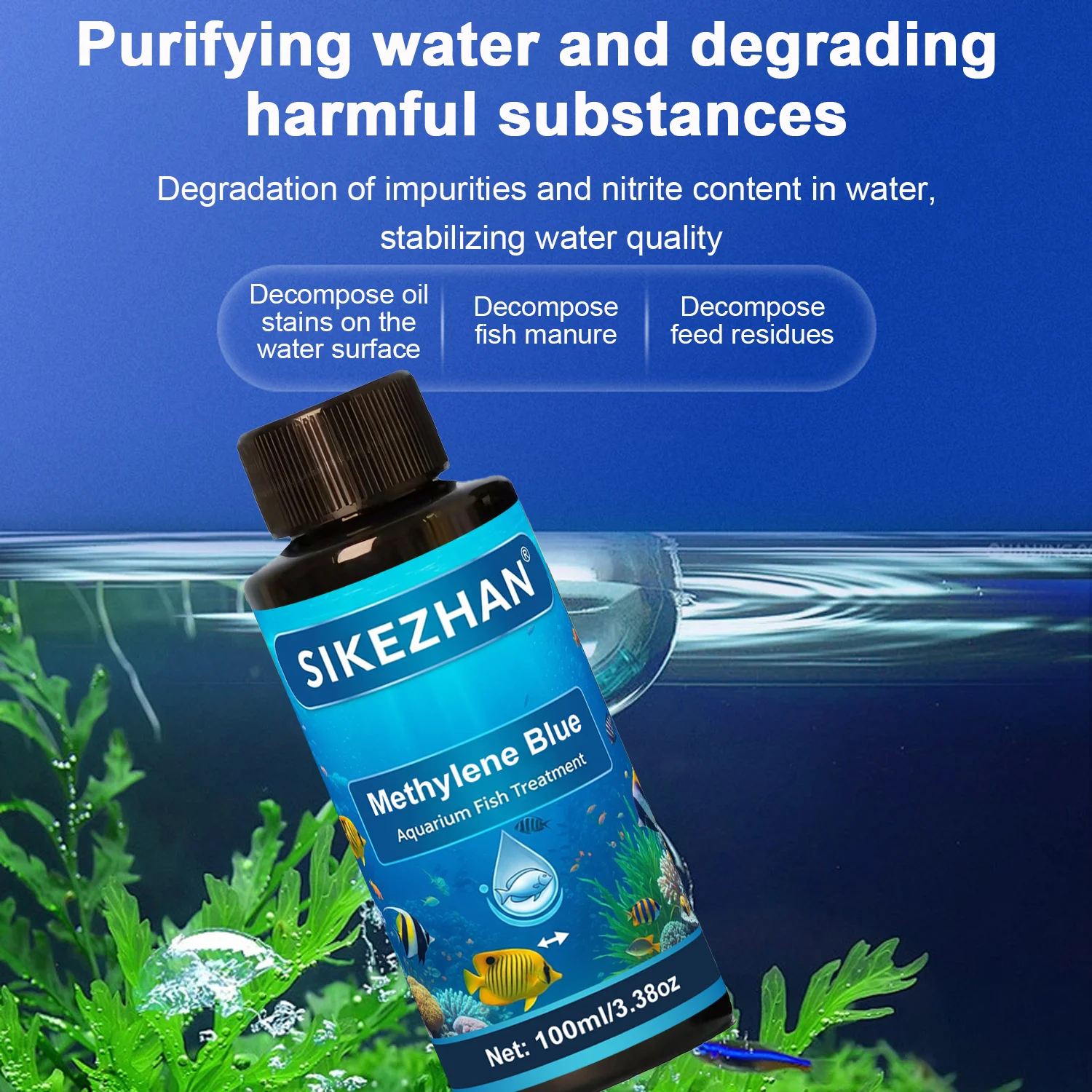 Traitement pour poissons d'aqu - Marine Aquarium Bacteria avis et prix