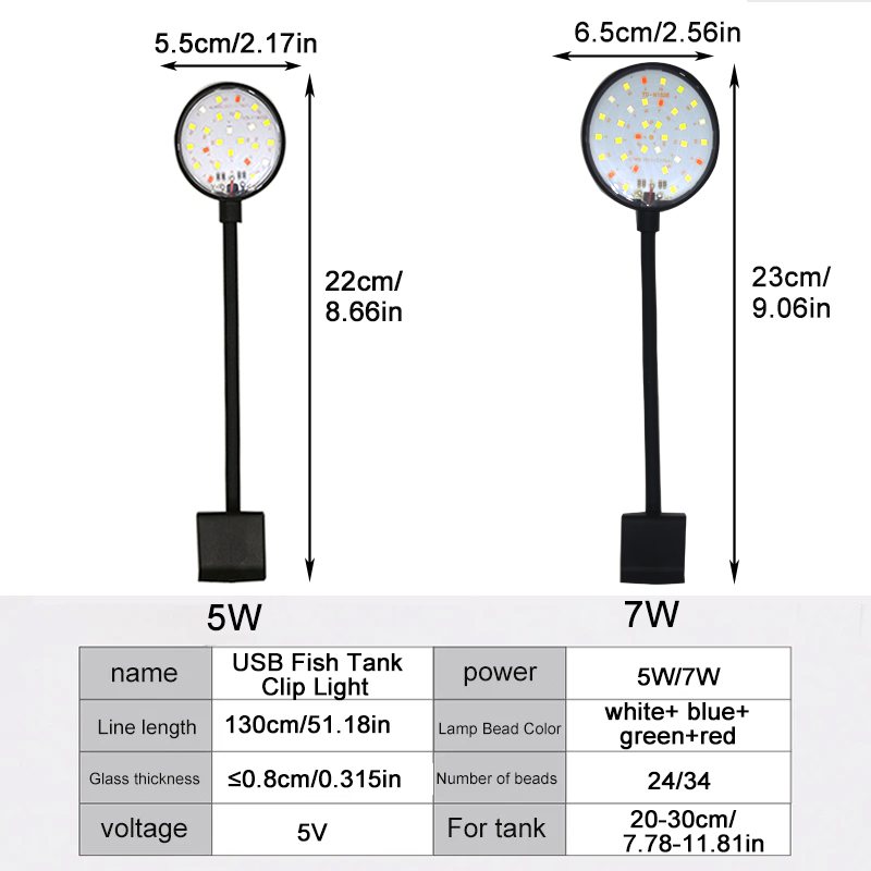USB Aquarium lampe à LED Aquar - Marine Aquarium Mini avis et prix