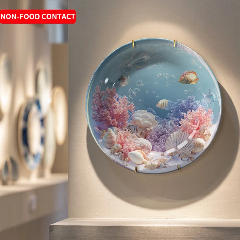 Assiette et décoration murale  - Marine Aquarium Design avis et prix