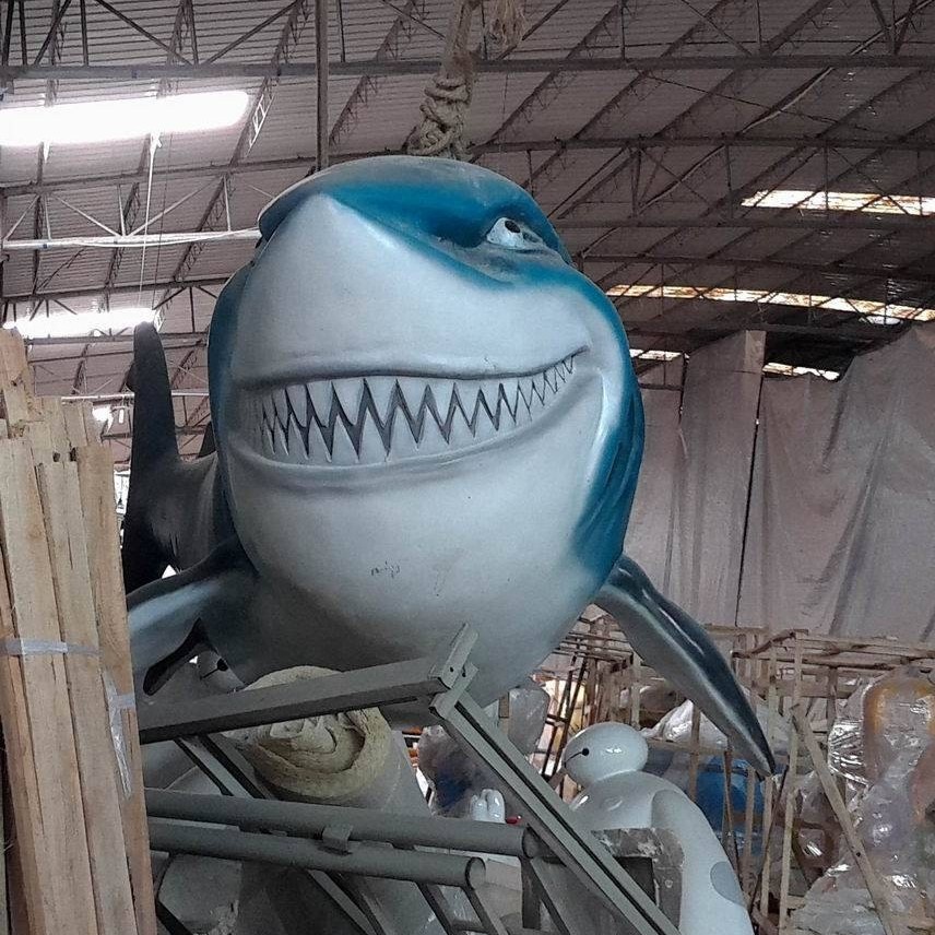 Sculpture de requin sur mesure - Aquarium Marine Park avis et prix