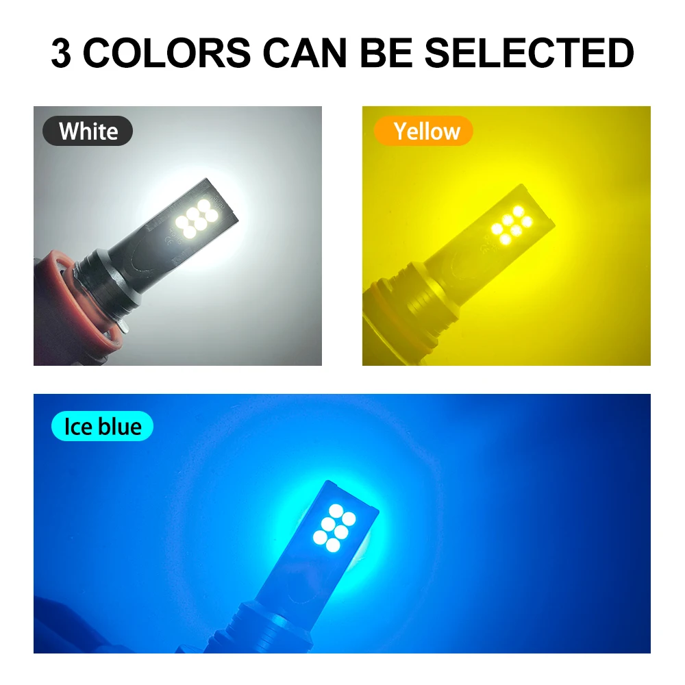Ampoule LED H8 H11 9005 HB3 90 - Actinic Blue Led avis et prix