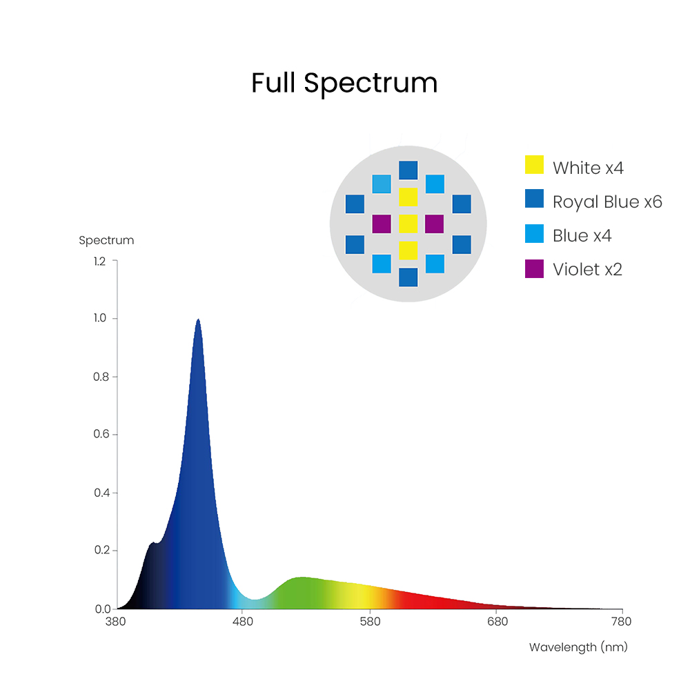 Spectra Aqua Knight V3 75W pro - Marine Aquarium Reef avis et prix