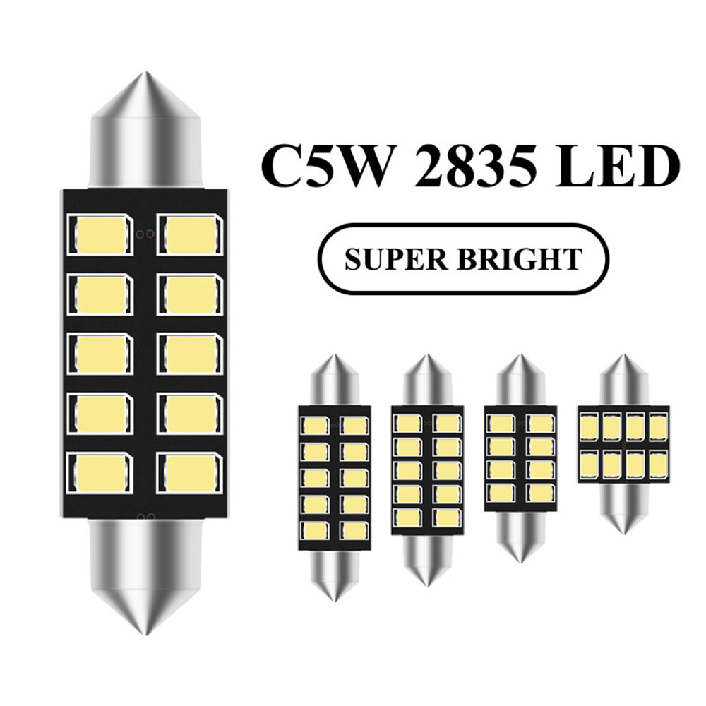 2 pièces led C5W lumière festo - Actinic Blue Led avis et prix