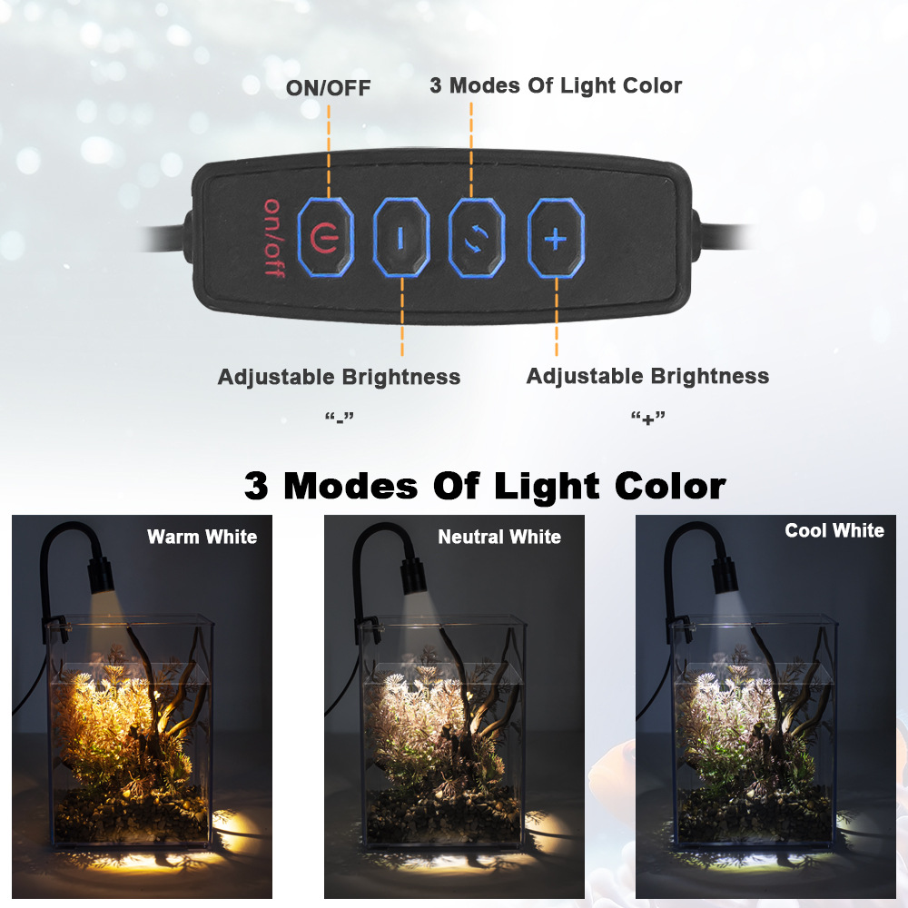 Lampe LED à clipser pour aquar - Marine Aquarium Mini avis et prix