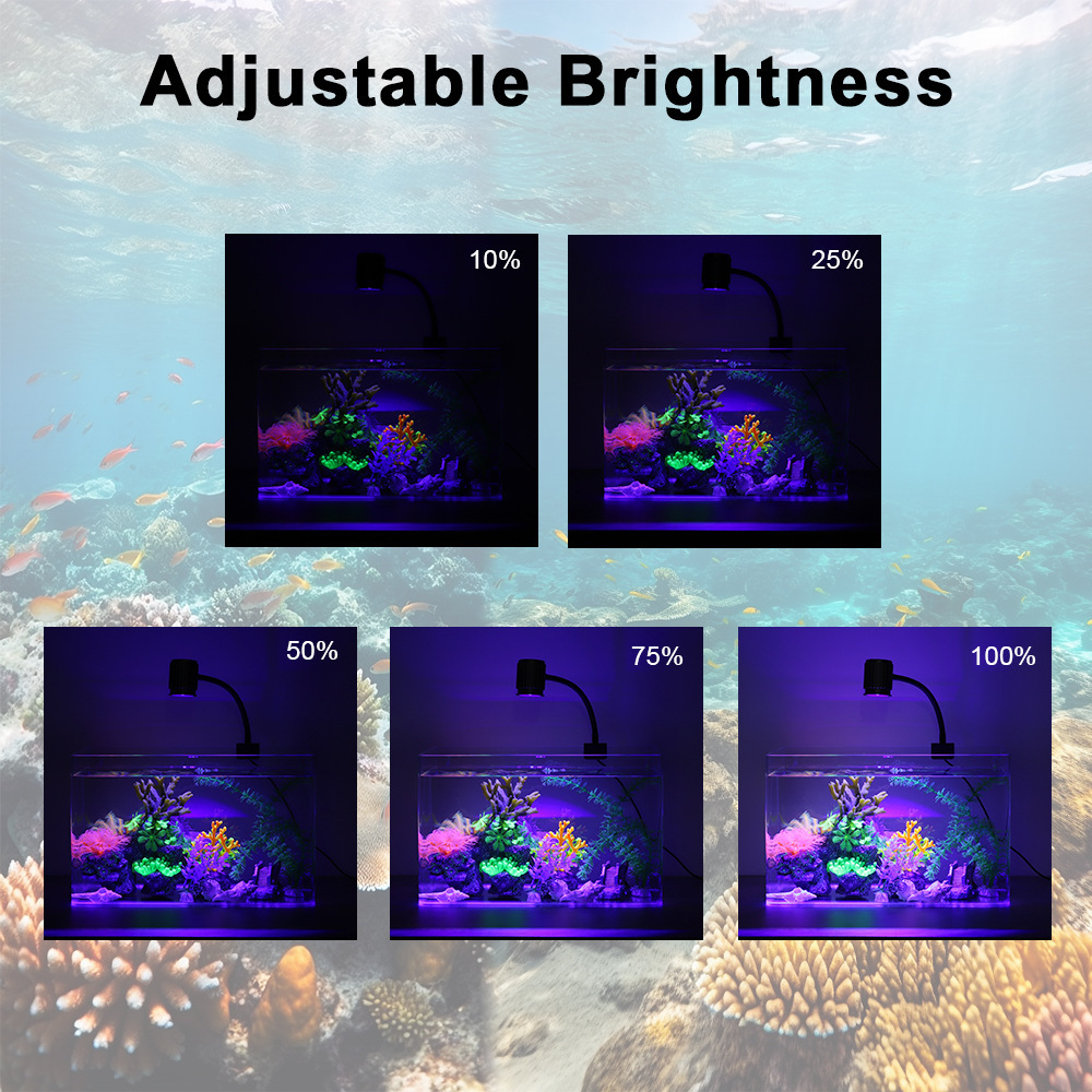 Lampe LED pour aquarium, spect - Marine Aquarium Reef avis et prix