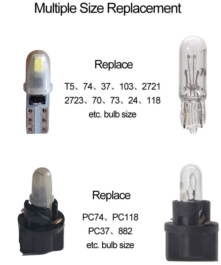 10 pièces T5 PC74 B8.5 LED Can - Actinic Blue Led avis et prix