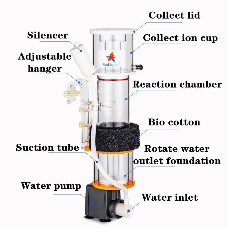 Écumoire de protéines Red Star - Marine Aquarium Dc Pump avis et prix