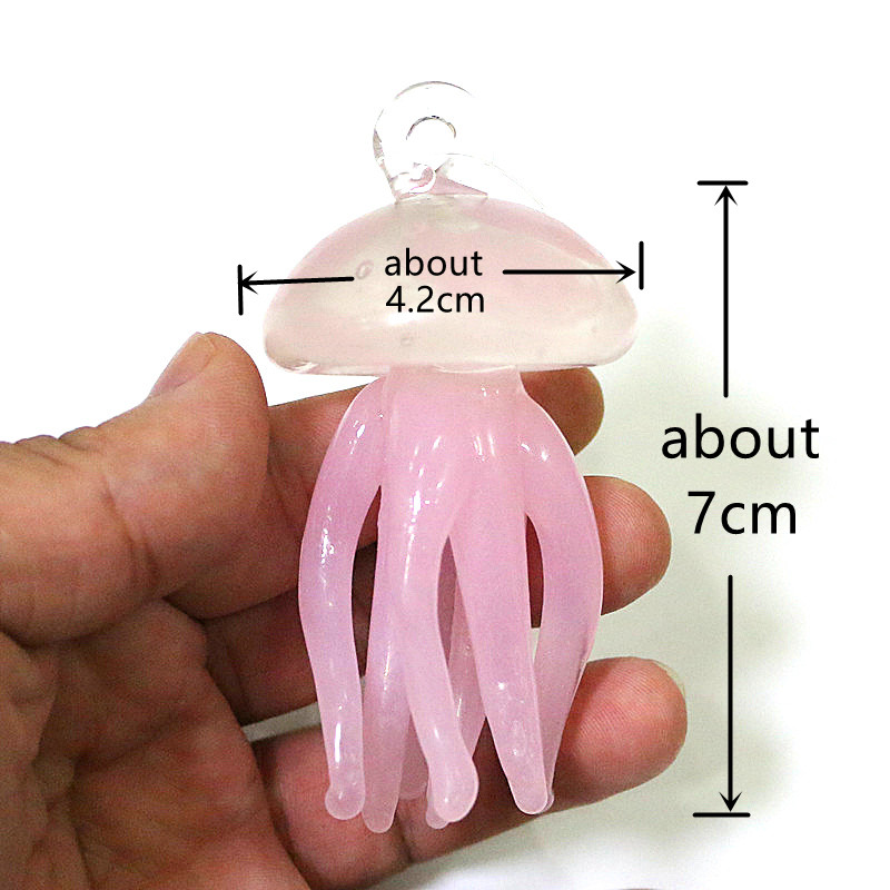Pendentif en verre de méduse r - Marine Aquarium Europe avis et prix
